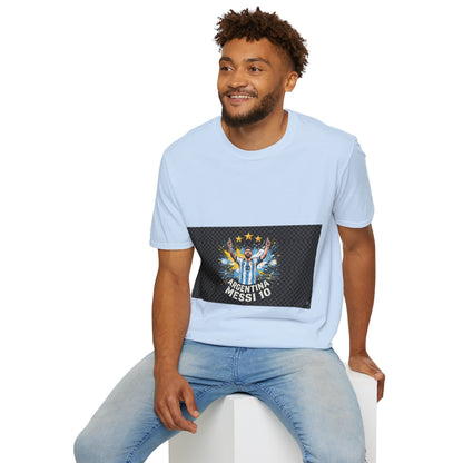 Argentina Messi  Soccer T‑Shirt — Argentina Messi 10 Fan Tee