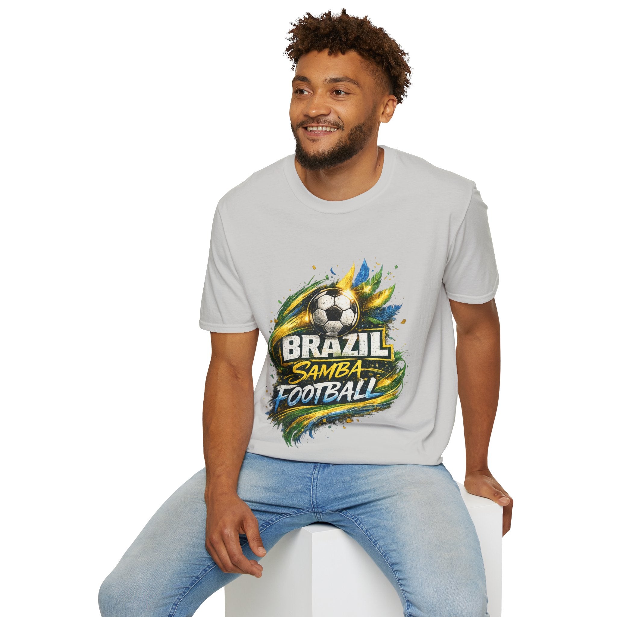 Brazil Samba Football T‑Shirt
