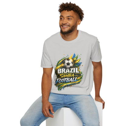Brazil Samba Football T‑Shirt