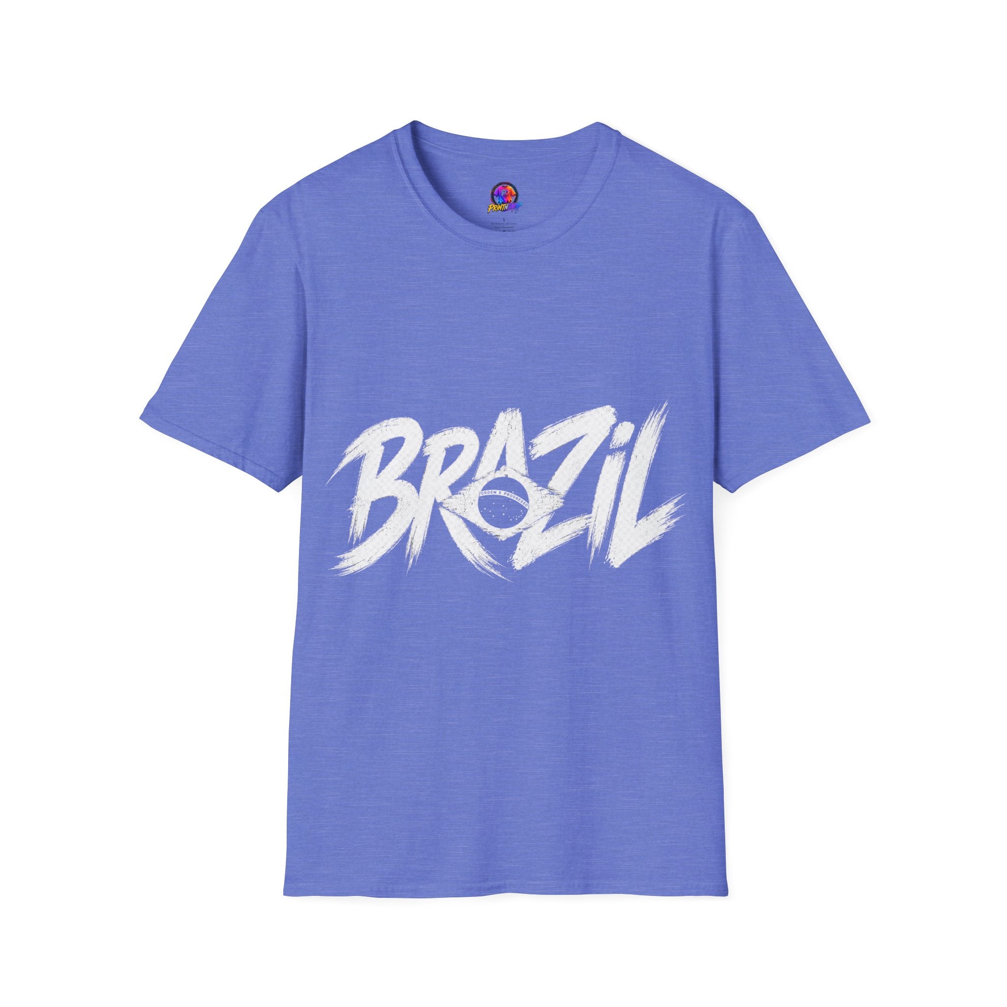Brazil Minimal Marble Waves T-Shirt