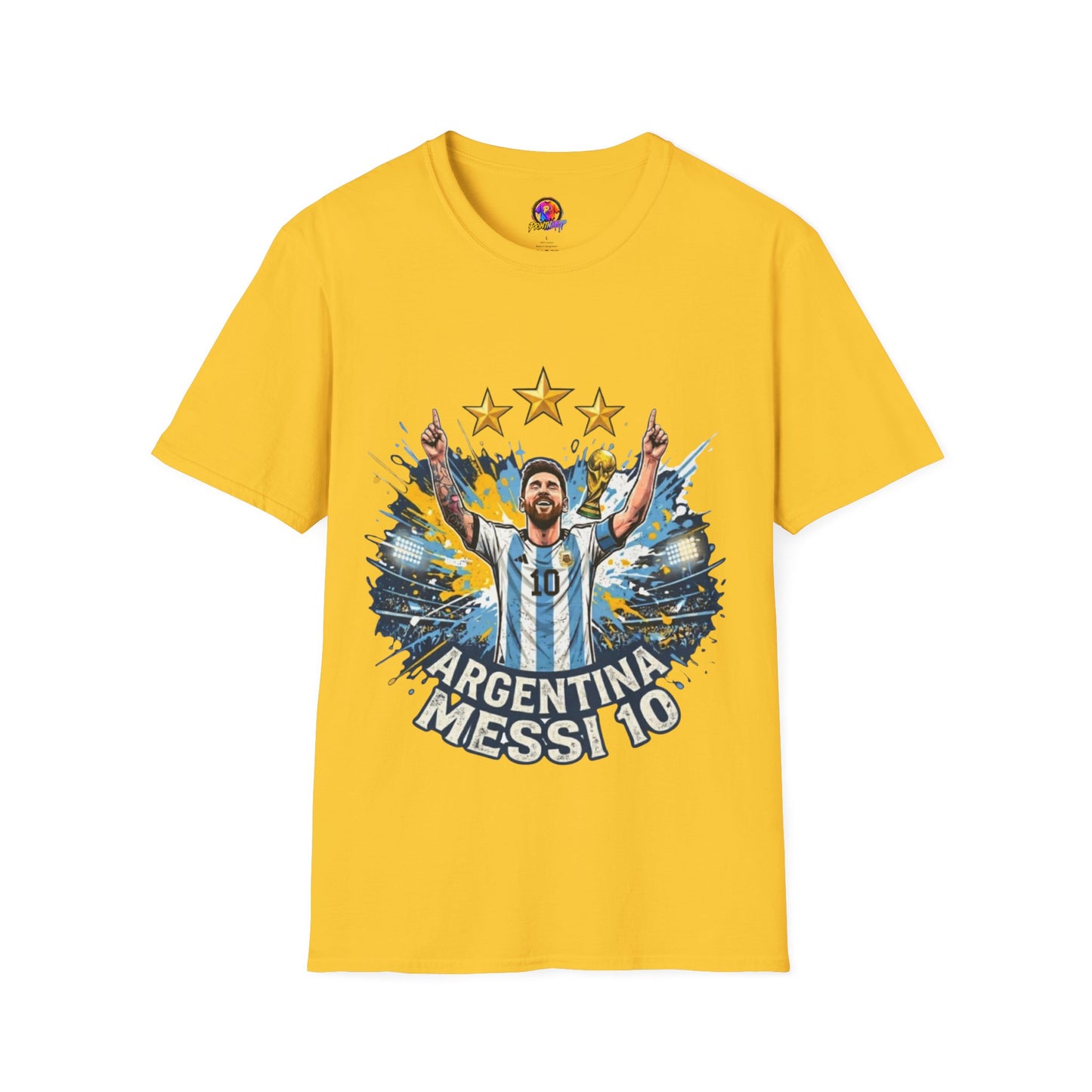 Argentina Messi Soccer T‑Shirt — World Cup Champion Fan Tee