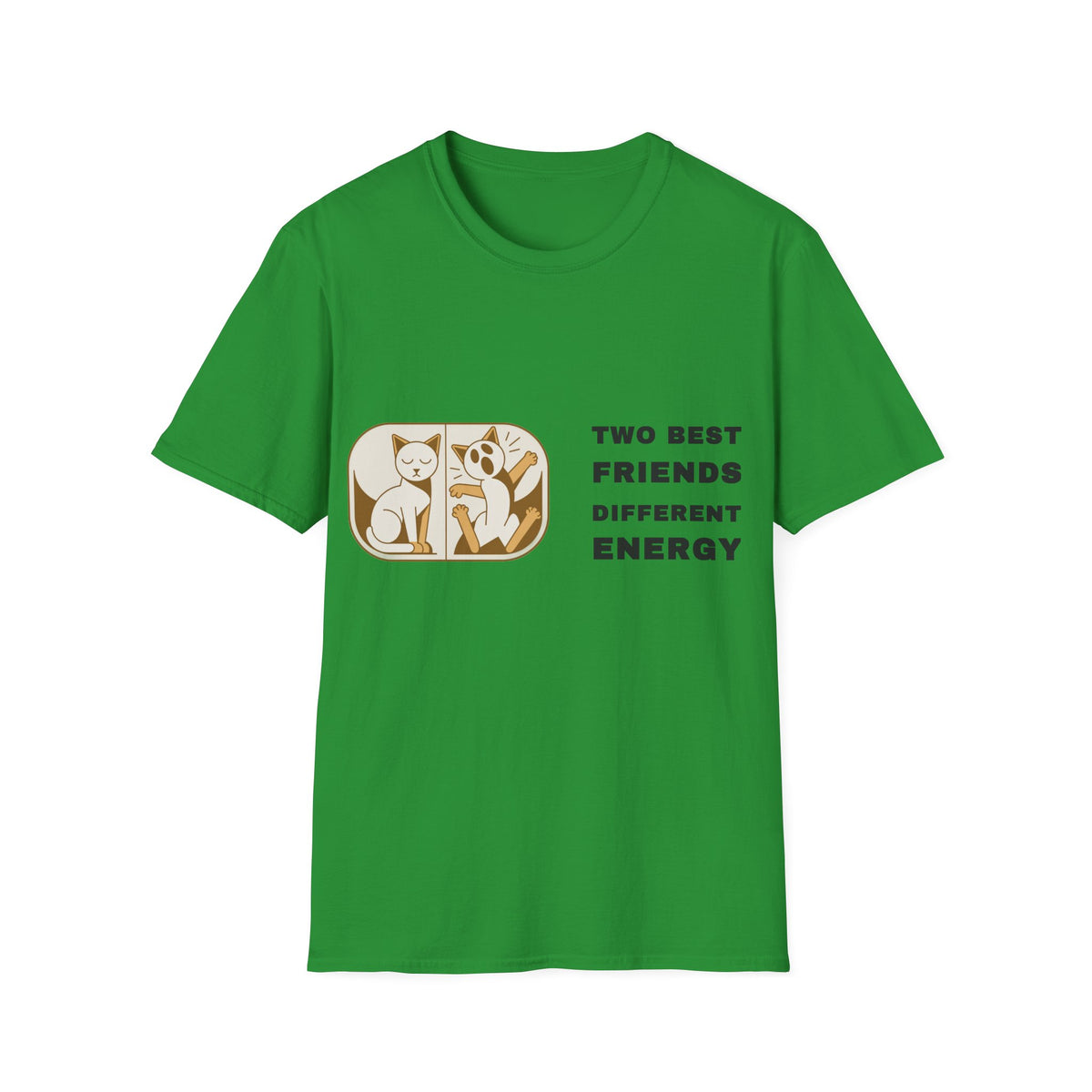Cat and Dog T-Shirt — "Two Best Friends, Different Energy" Cute Pet Graphic Tee - Trending Now - September 2026
