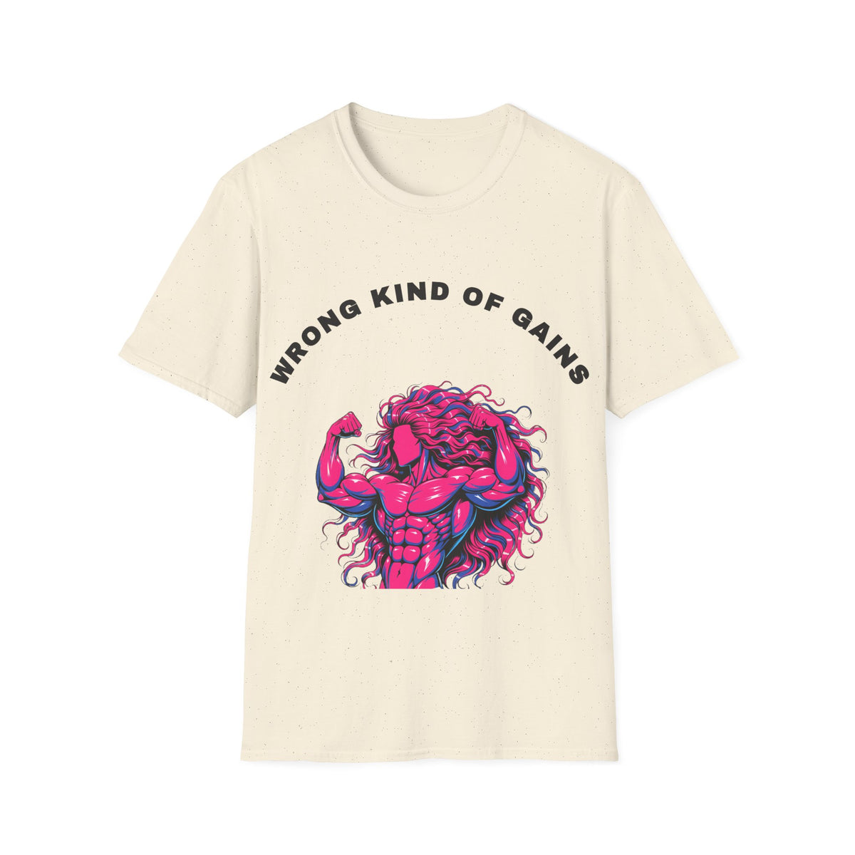 T-Shirt — "Wrong Kind of Gains" Muscle Monster Graphic Tee - Trending Now - September 2026