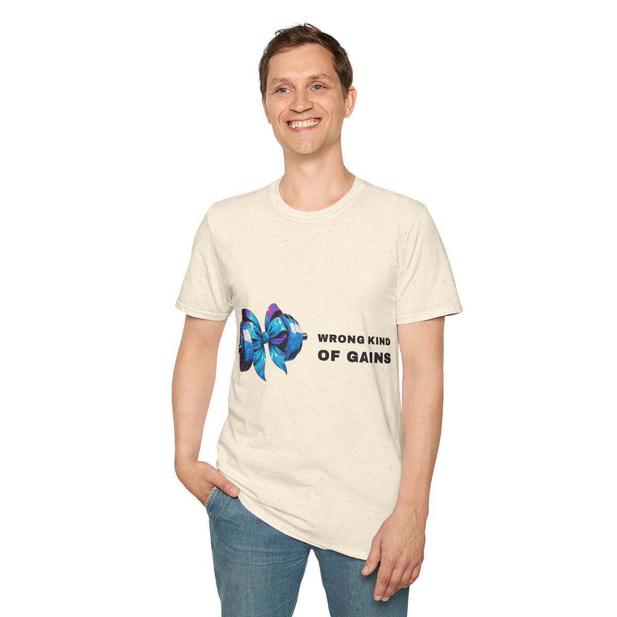 Gym Motivational T-Shirt — “Wrong Kind of Gains” Dumbbell Workout Tee - Trending Now - September 2026