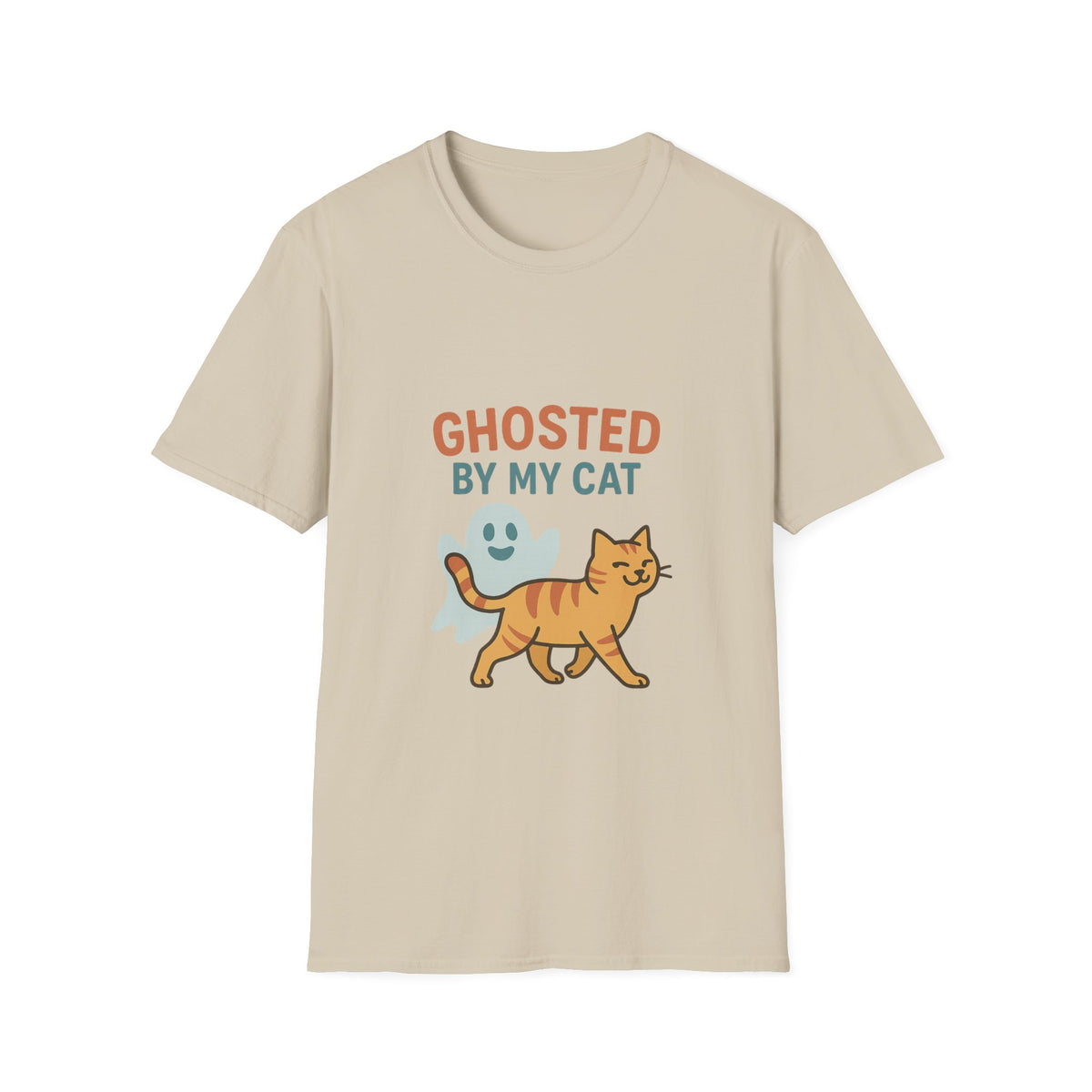 Ghosted By My Cat T-Shirt — Cute Funny Cat Lover Tee - Trending Now - October 2026