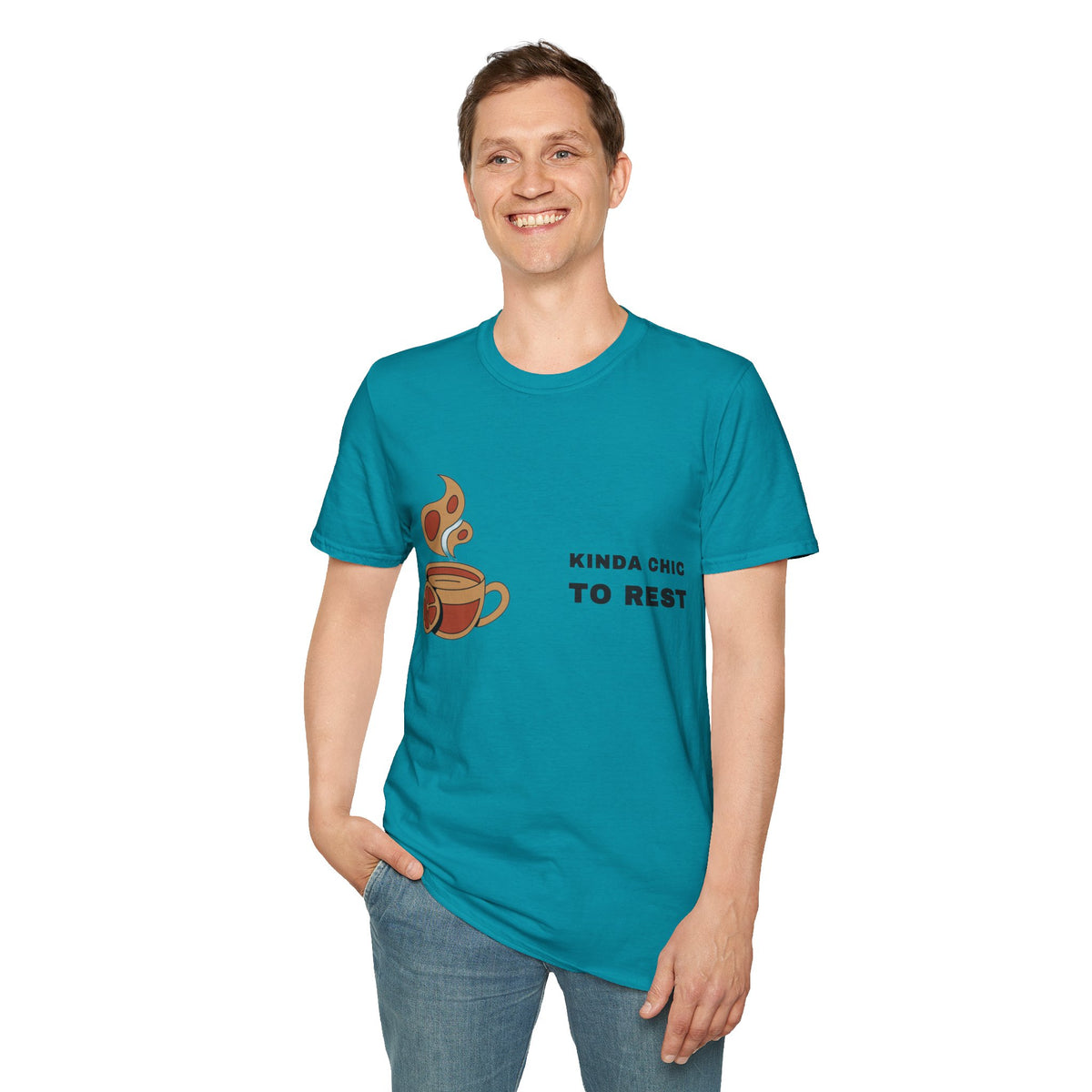 Coffee & Cozy T-Shirt — "Kinda Quiet, Try to Remain" Relaxed Tee - Trending Now - September 2026