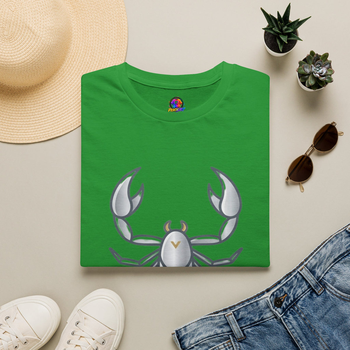 Scorpio Scorpion T-Shirt — Zodiac Graphic Tee for Scorpio Season