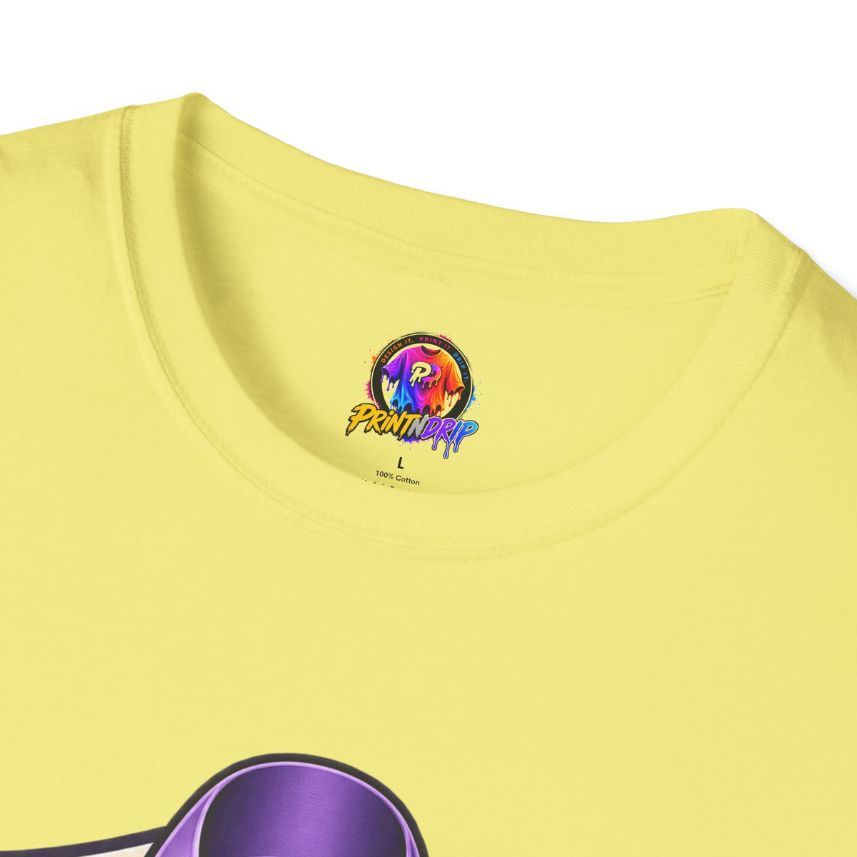 Domestic Violence Awareness T-Shirt — "Safe Love Only" Purple Ribbon Tee