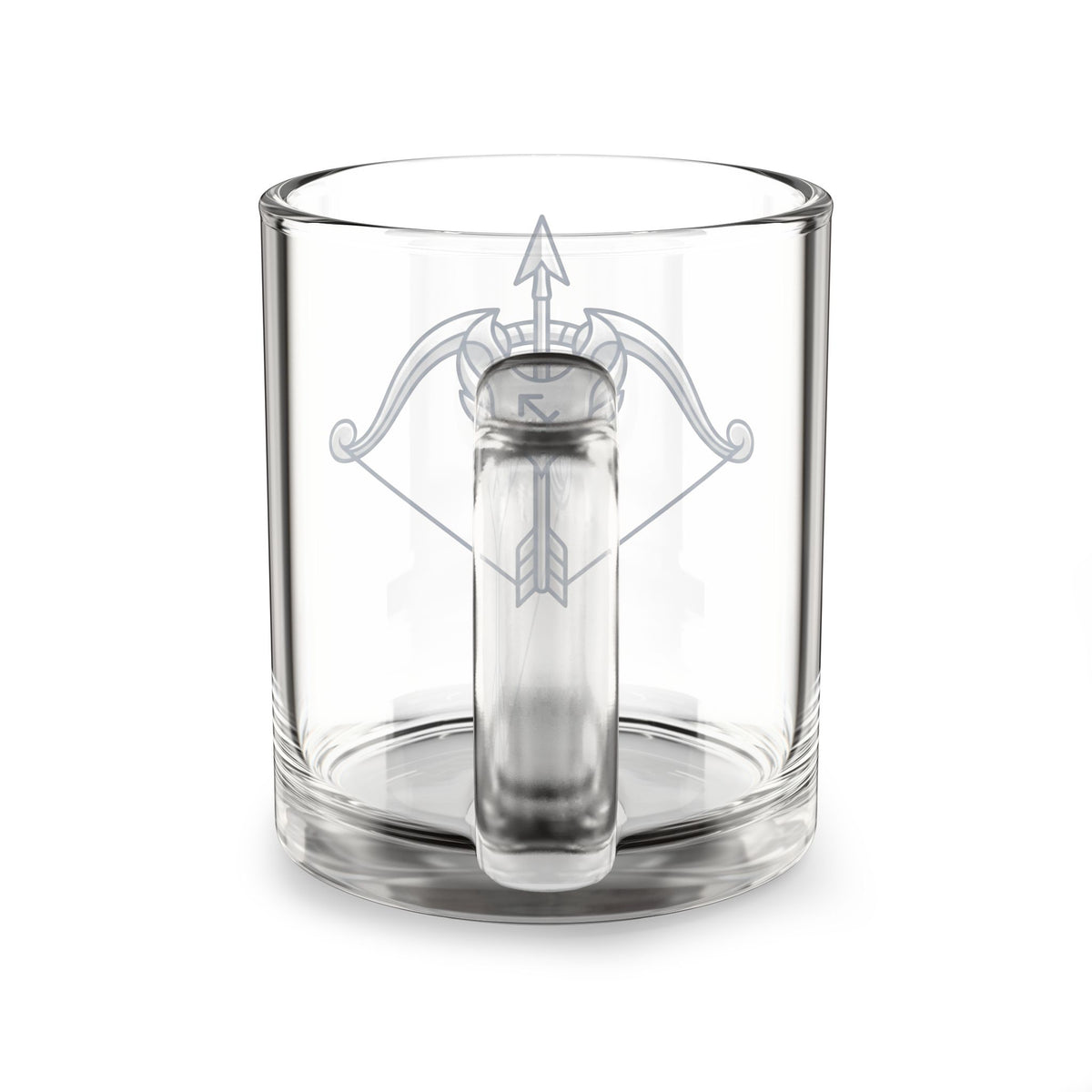 Sagittarius Archer Glass Mug — Zodiac Astrology 10oz