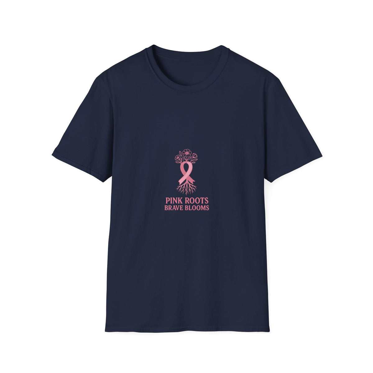 Breast Cancer Awareness T-Shirt — Pink Roots Brave Blooms Ribbon - Trending Now - October 2026