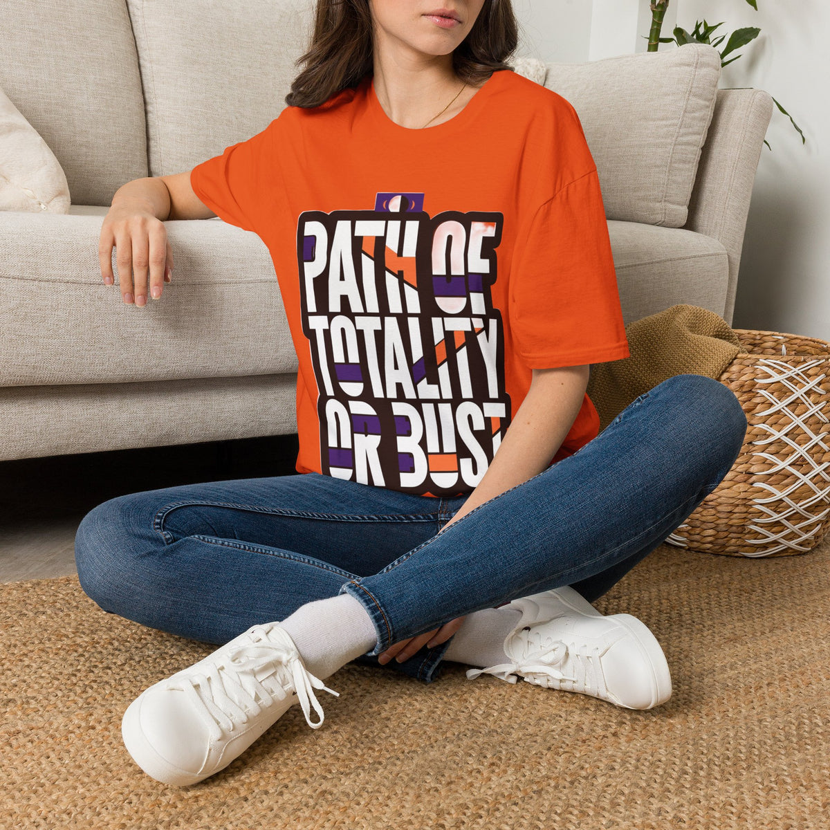 Path Of Totality Or Bust T-Shirt (Design 02) - Trending Now - August 2026