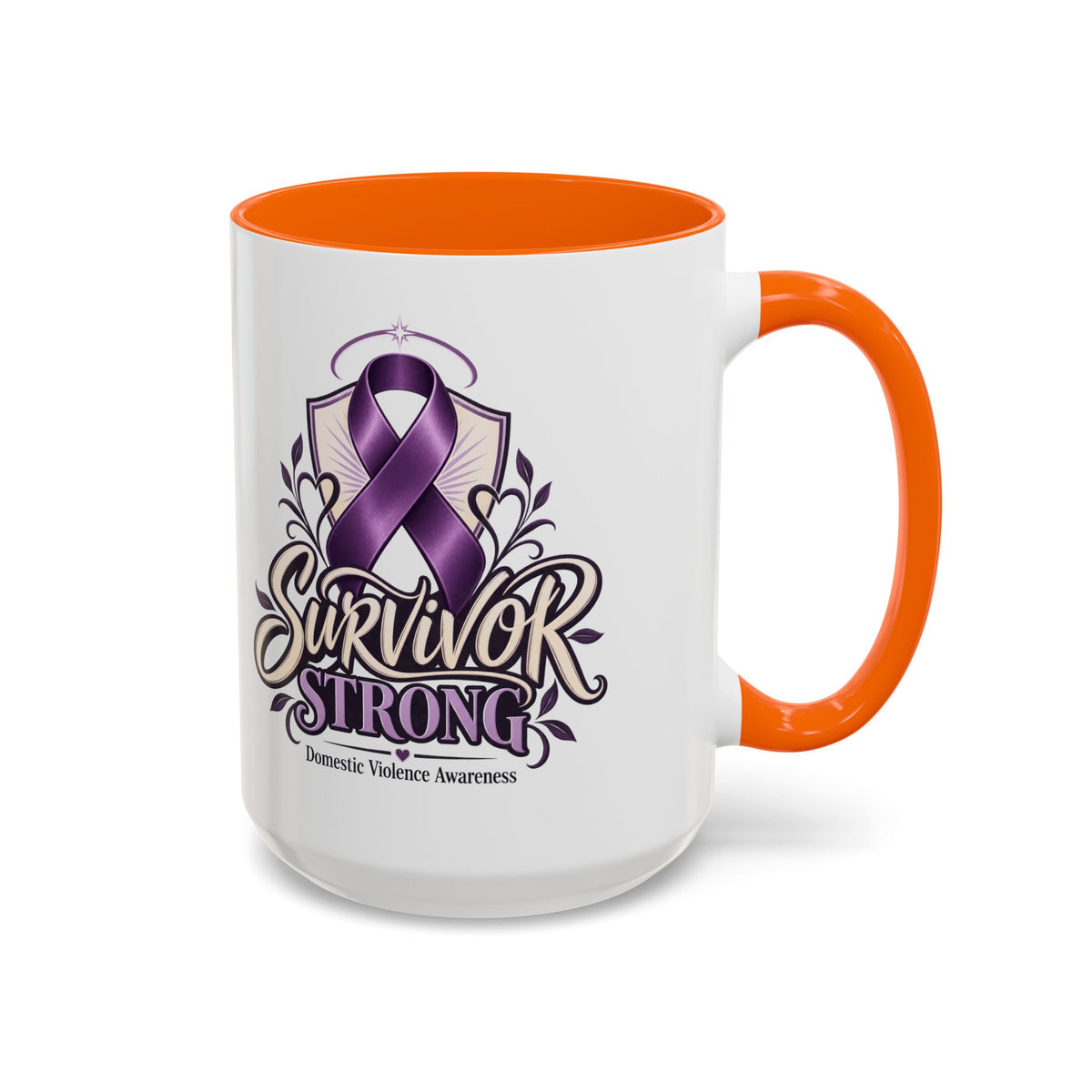 Domestic Violence Awareness Survivor Strong Coffee Mug