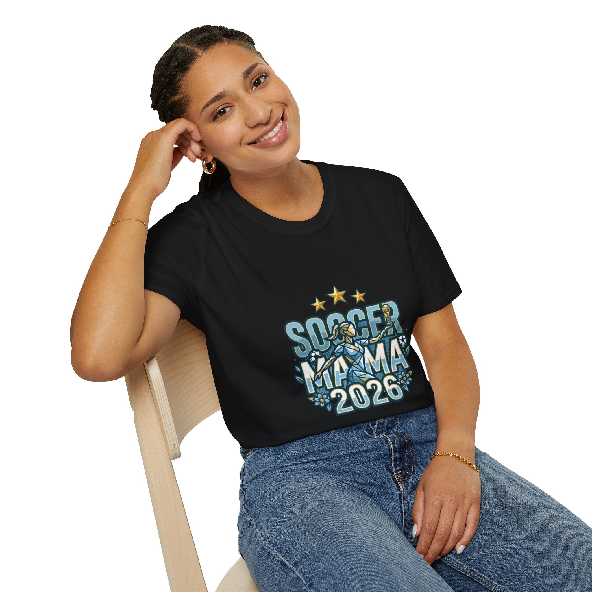 Soccer Mama 2026 T-Shirt — Women's Supporter Mom Tee
