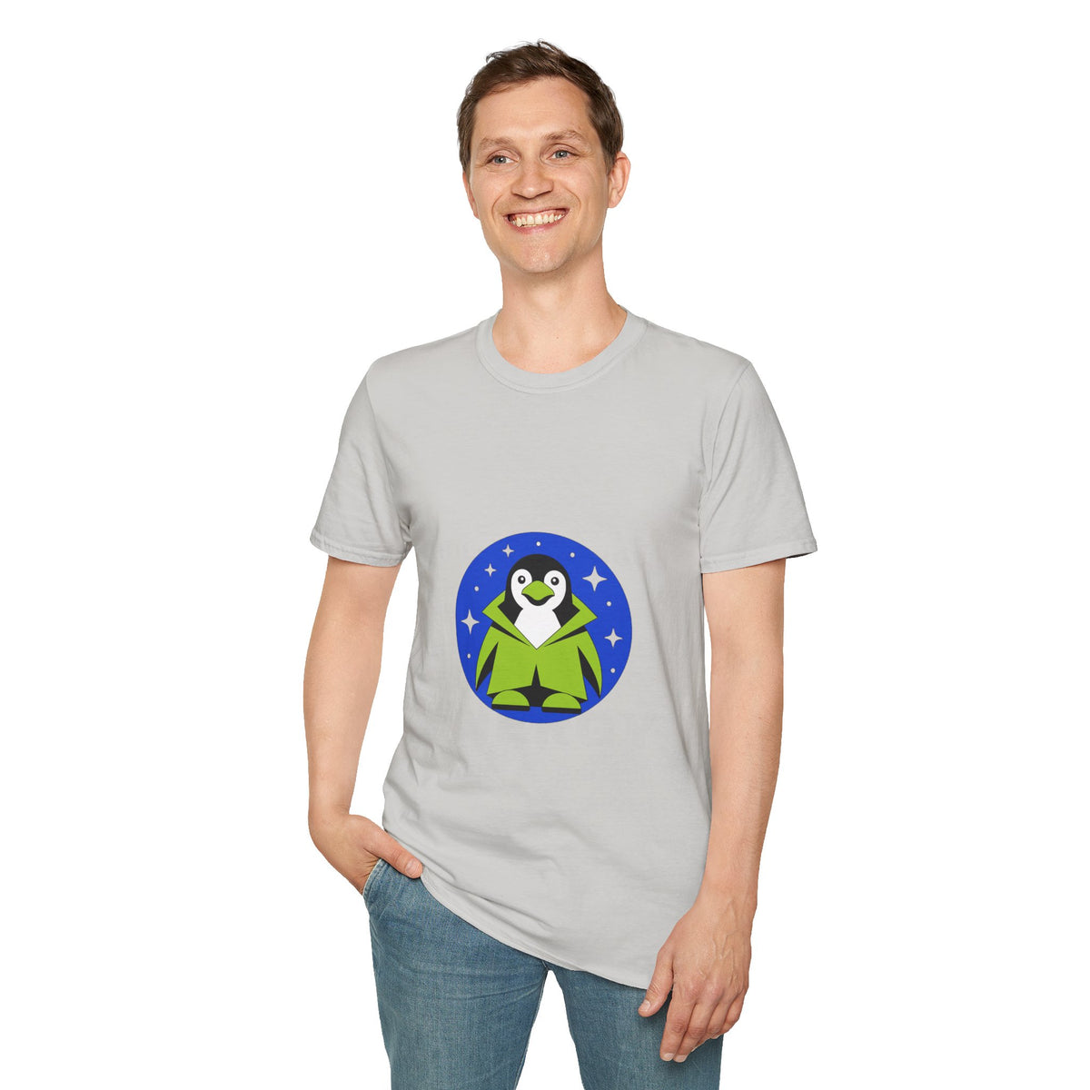 Penguin Night Sky T-Shirt — Cute Starry Penguin Graphic Tee - Trending Now - September 2026