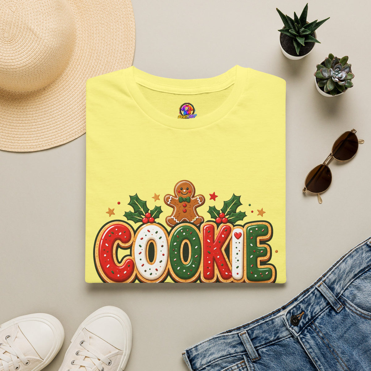 Cookie Crew T-Shirt — Christmas Gingerbread Holiday Tee