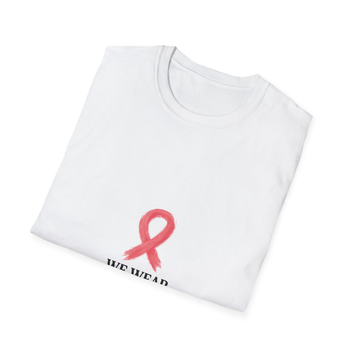 Breast Cancer Awareness Ribbon T-Shirt — "We Wear Works of Hope" - Trending Now - October 2026