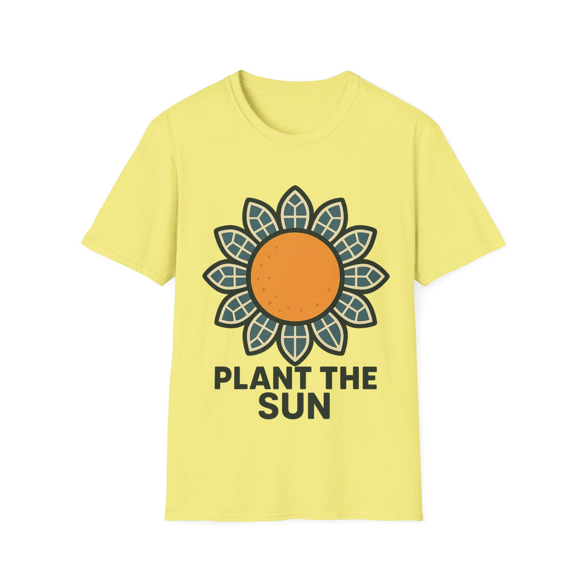 Sunflower Graphic T‑Shirt — 'Plantin' Good Vibes' Eco Floral Tee - Trending Now - September 2026