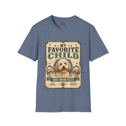 Favorite Child T-Shirt — "My Favorite Child" Dog Mom Club Vintage Tee