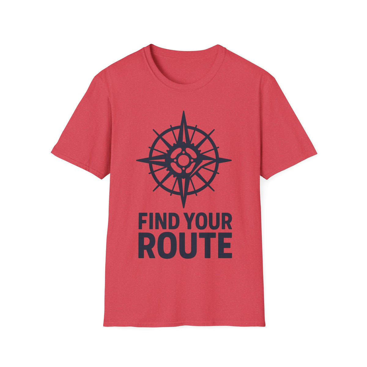 "Find Your Route" Compass Graphic Tee | Minimalist Adventure Travel T-Shirt - Trending Now - September 2026