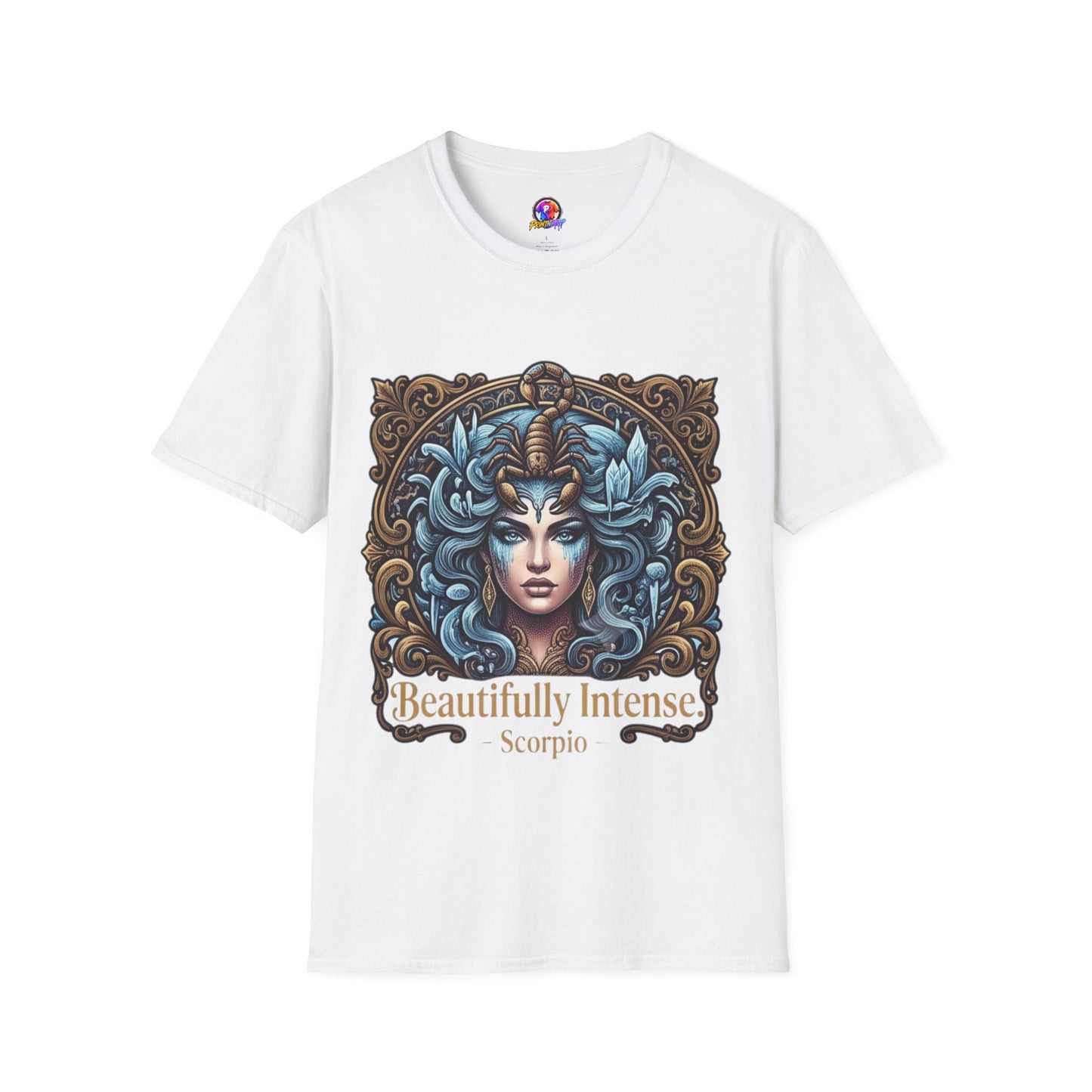 Scorpio Astrology T-Shirt — "Beautifully Intense" Zodiac Graphic Tee