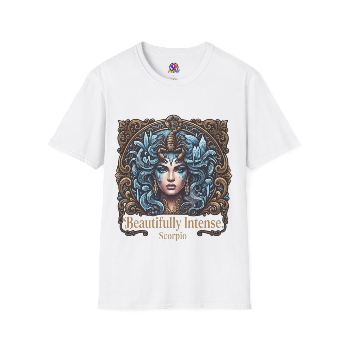 Scorpio Astrology T-Shirt — "Beautifully Intense" Zodiac Graphic Tee
