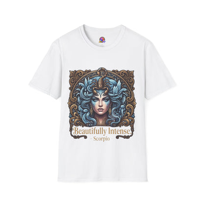 Scorpio Astrology T-Shirt — "Beautifully Intense" Zodiac Graphic Tee
