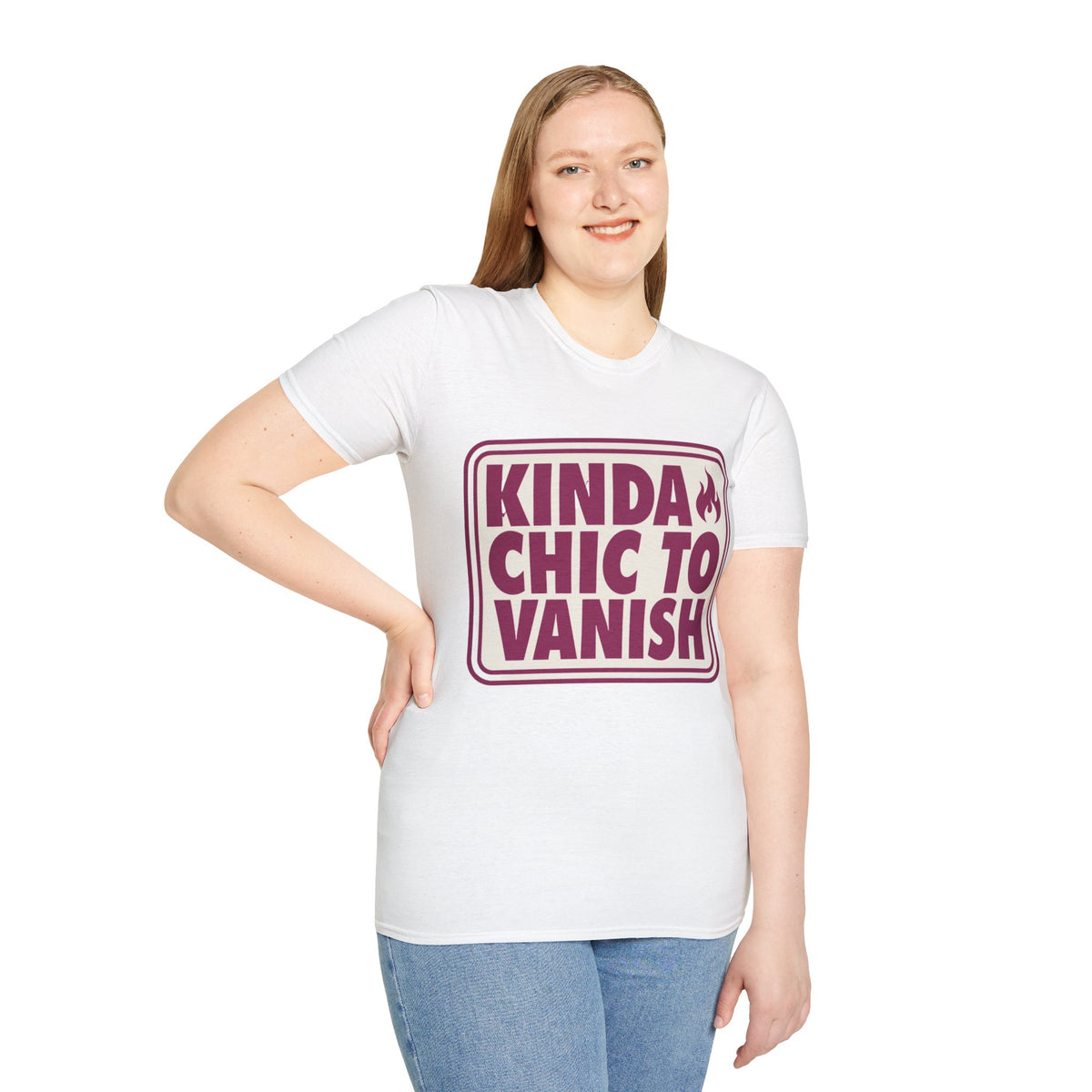 Kinda Chic to Vanish Graphic T-Shirt - Trending Now - August 2026