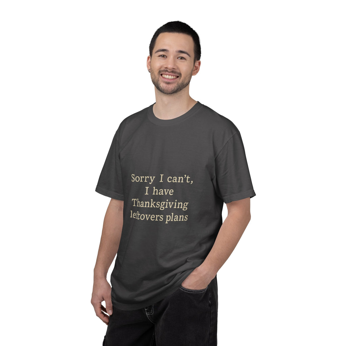 Thanksgiving Leftovers T-Shirt — "Sorry I can't, I have Thanksgiving leftovers plans" Garment-Dyed Tee - Trending Now - October 2026
