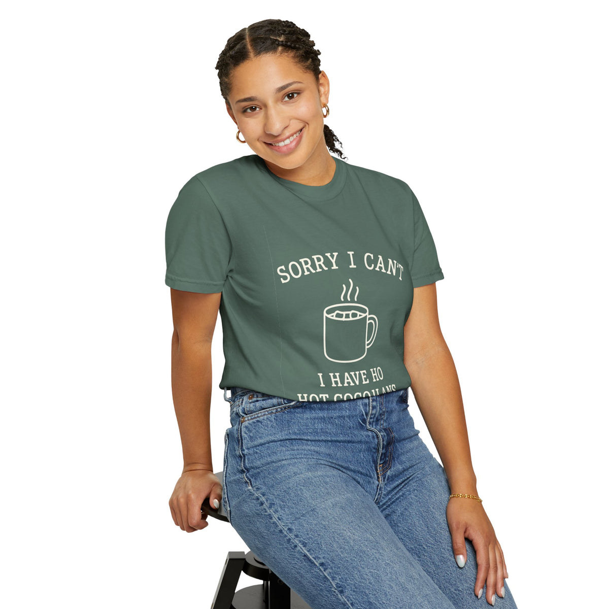 Hot Cocoa Plans T-Shirt — "Sorry I Can’t, I Have Hot Cocoa Plans" Cozy Graphic Tee - Trending Now - October 2026