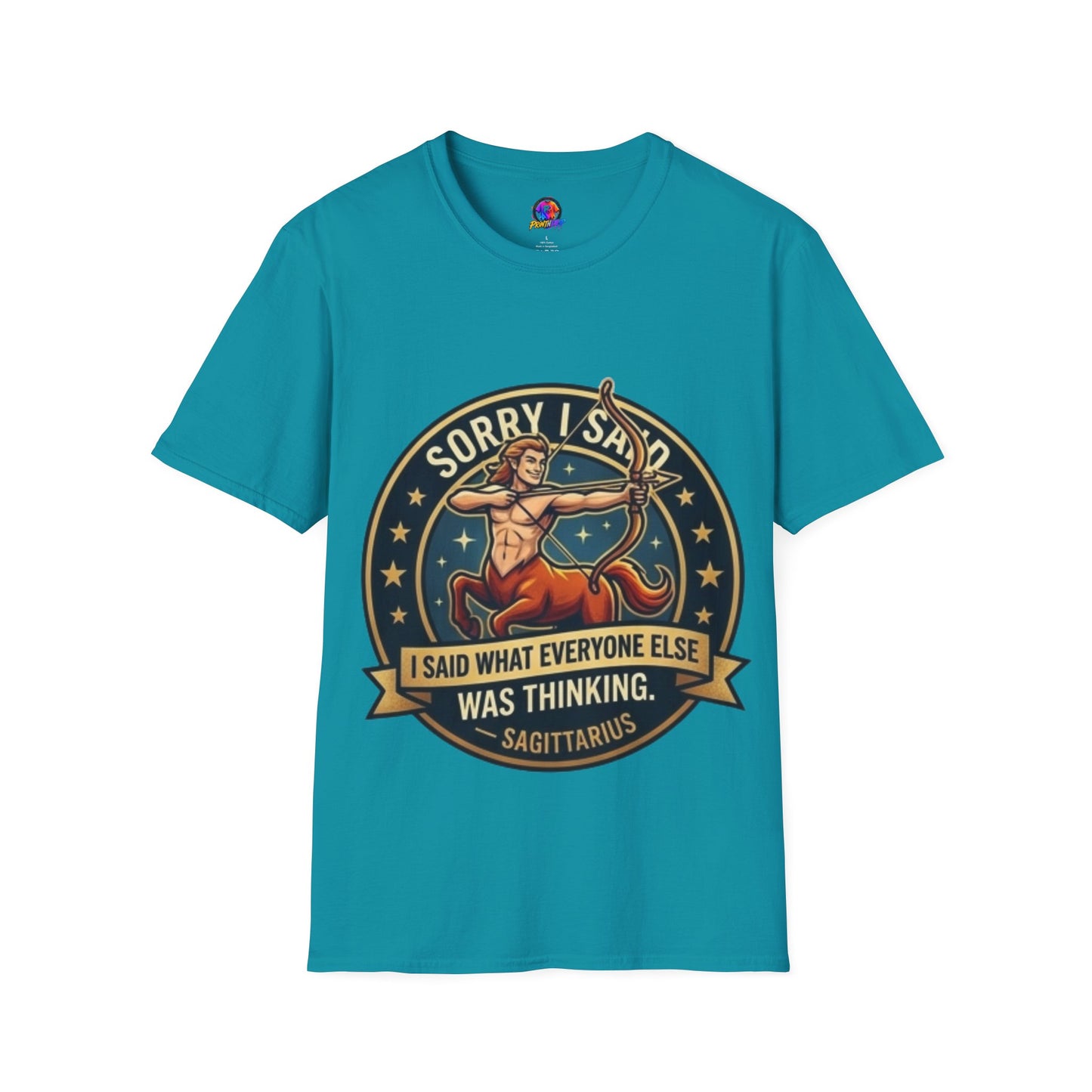 Sagittarius T-Shirt "Sorry I Said What Everyone Else Was Thinking" – Zodiac Archer Graphic Tee