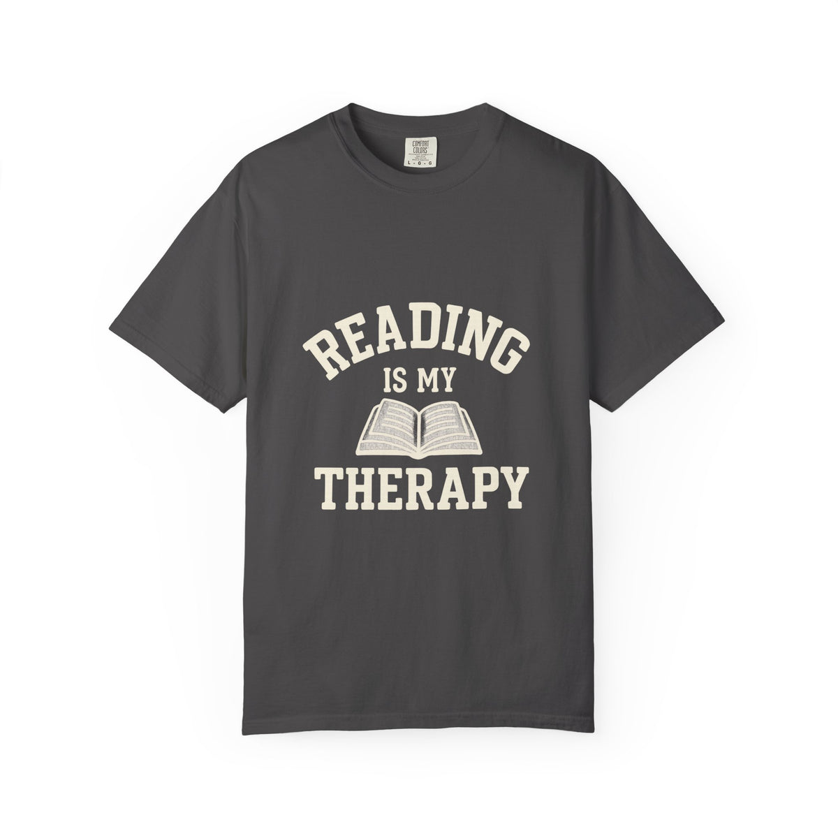 Reading Is My Therapy Book Lover Retro Aesthetic Graphic Tee - Trending Now - October 2026