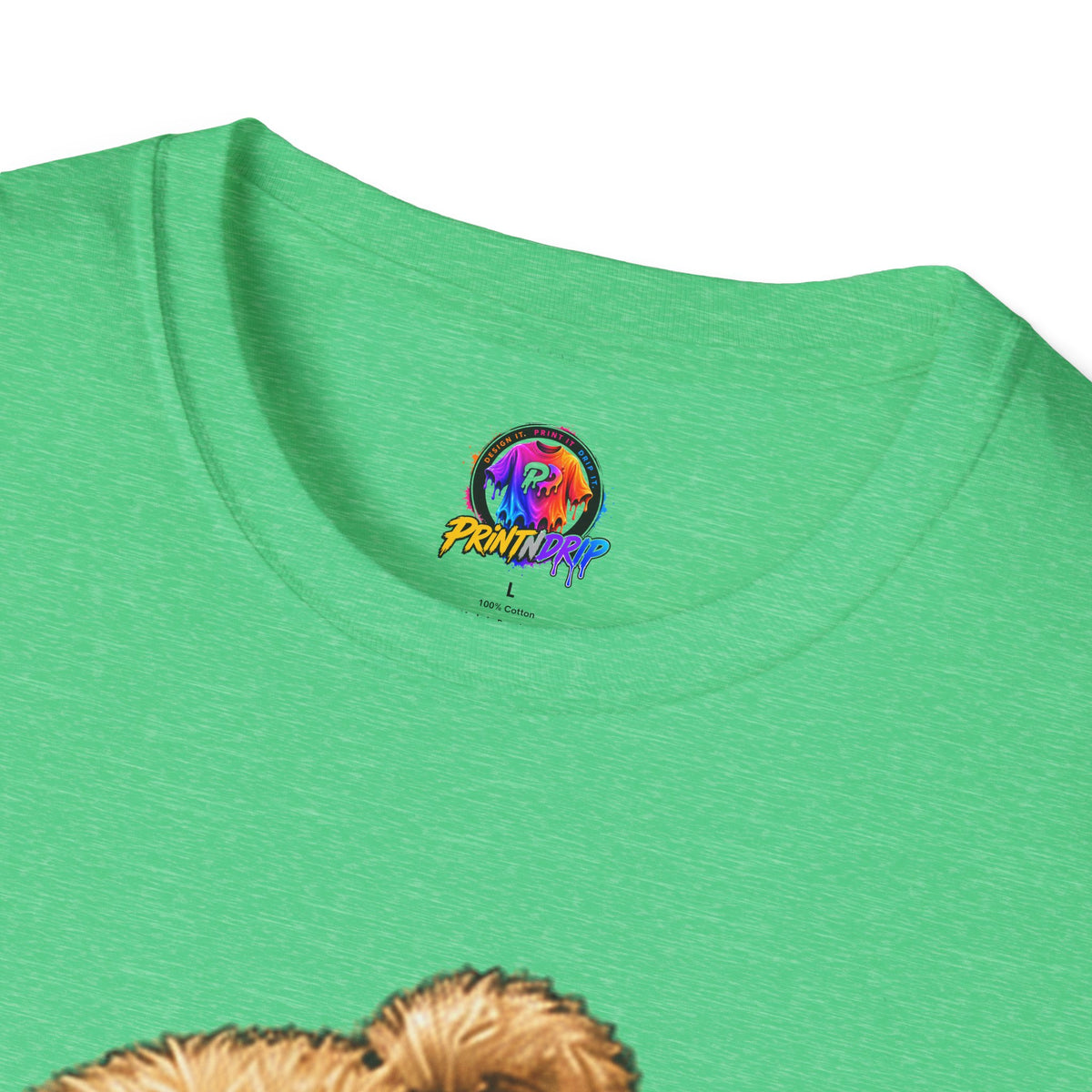 Childhood Cancer Awareness Teddy T-Shirt — "Stronger Brighter Kinder Braver"