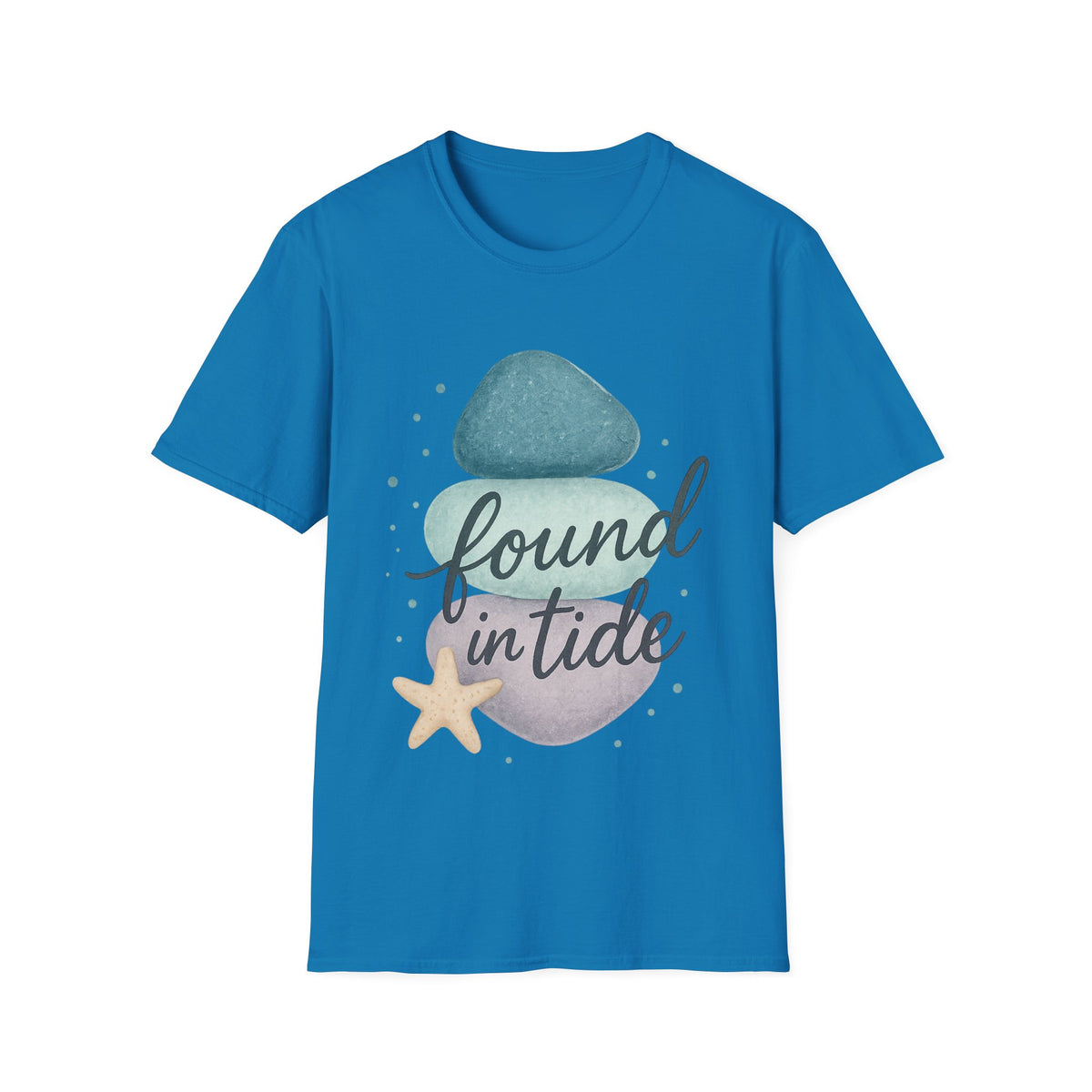 Found My Balance Beach Zen T-Shirt — Stacked Stones & Starfish Relaxation Tee - Trending Now - September 2026