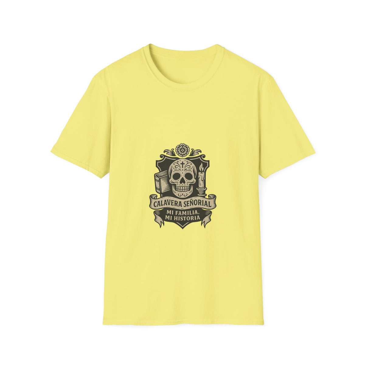 Skull & Laurel Graphic T‑Shirt — Calavera Señior Emblem - Trending Now - October 2026