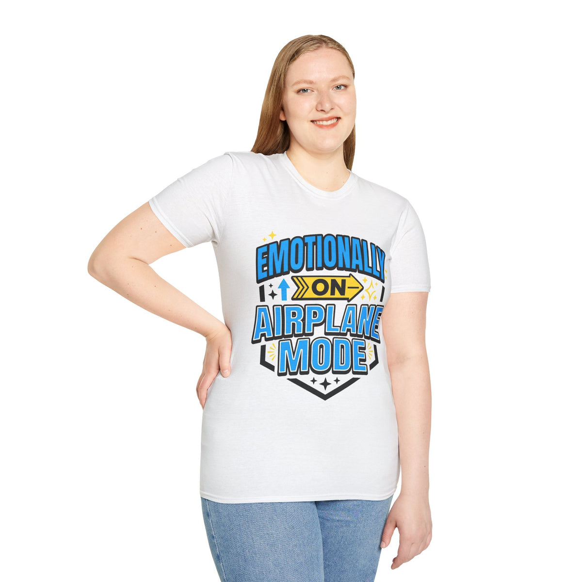 Emotionally On Airplane Mode T-Shirt — Funny Mental Health Self-Care Tee - Trending Now - August 2026