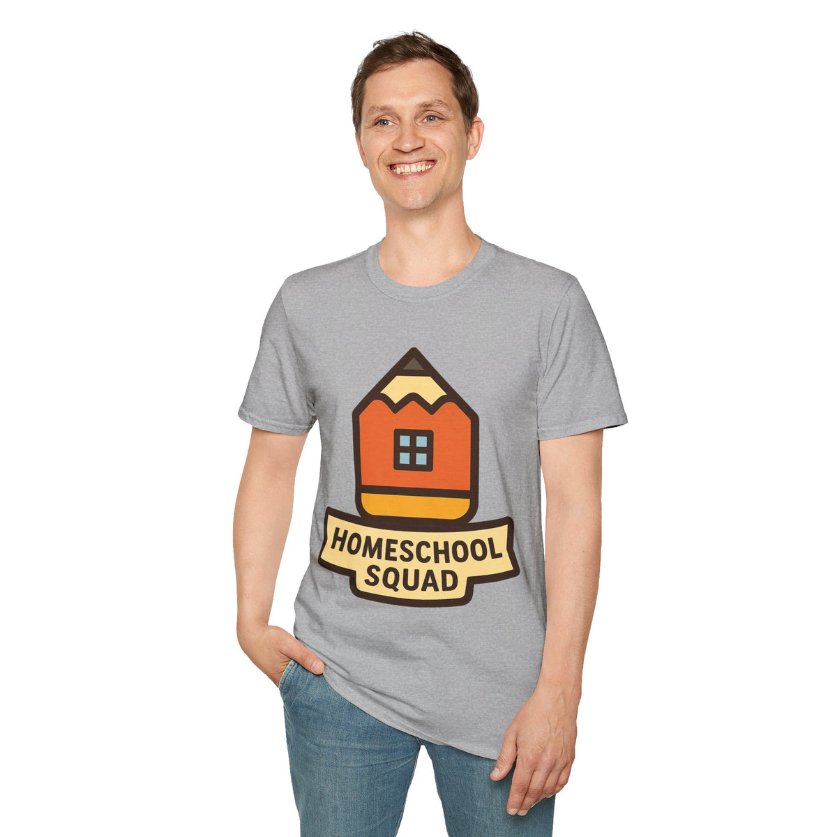 "Homeschool Squad" Cute School Emblem Tee | Homeschooling Teacher T-Shirt - Trending Now - September 2026