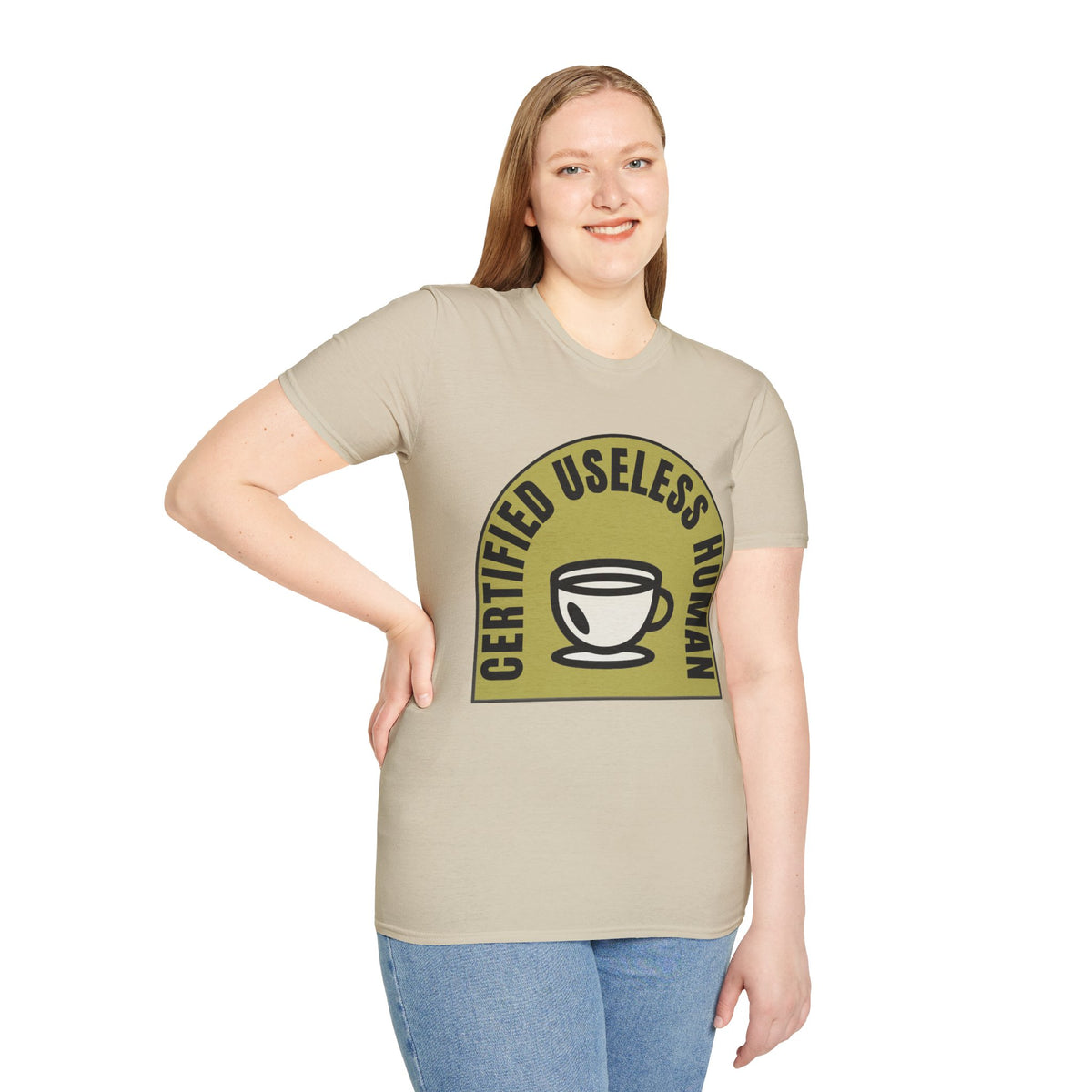 Certified Useless Human T-Shirt — Funny Coffee Lover Graphic Tee - Trending Now - August 2026