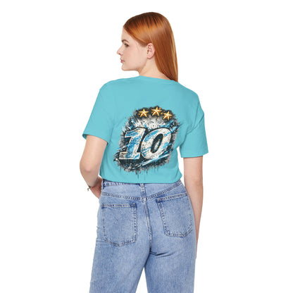 Buenos Aires Nights T‑Shirt — '10' Grunge Graphic Tee - Argentina No. 10