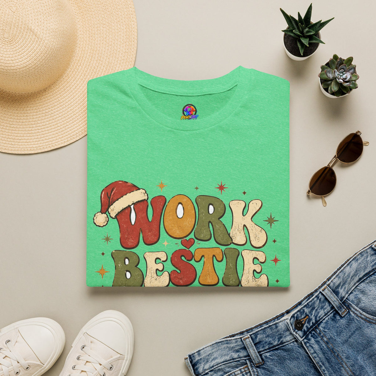 Work Bestie Holiday Club T-Shirt