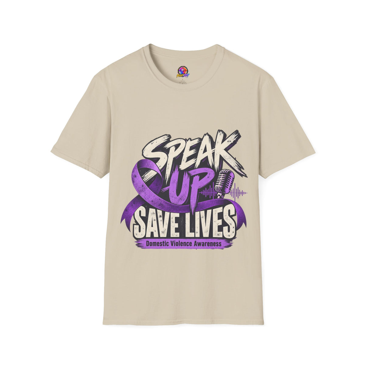 Speak Up Save Lives Domestic Violence Awareness T-Shirt