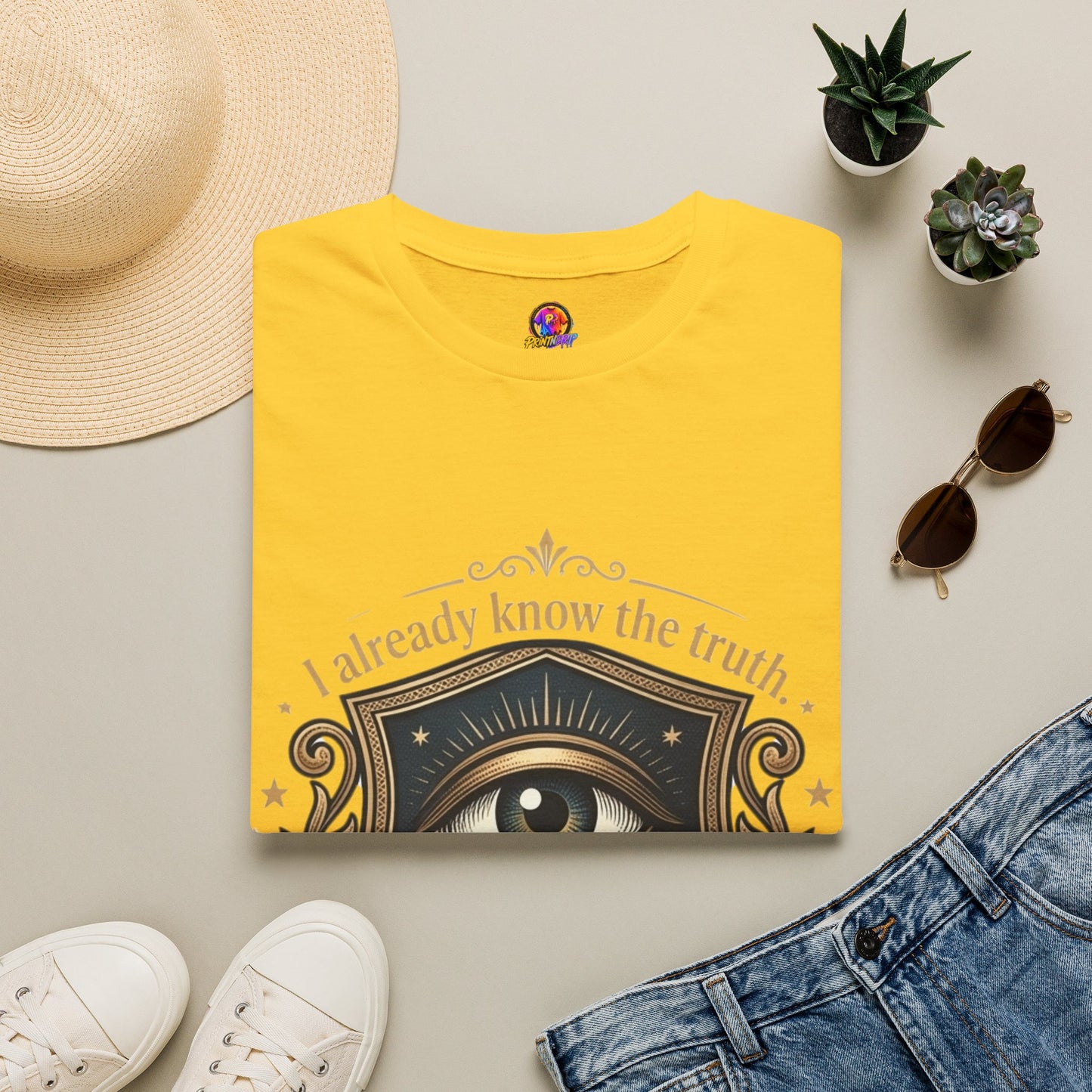 I Already Know the Truth Scorpio T-Shirt — Mystical Third Eye Zodiac Tee