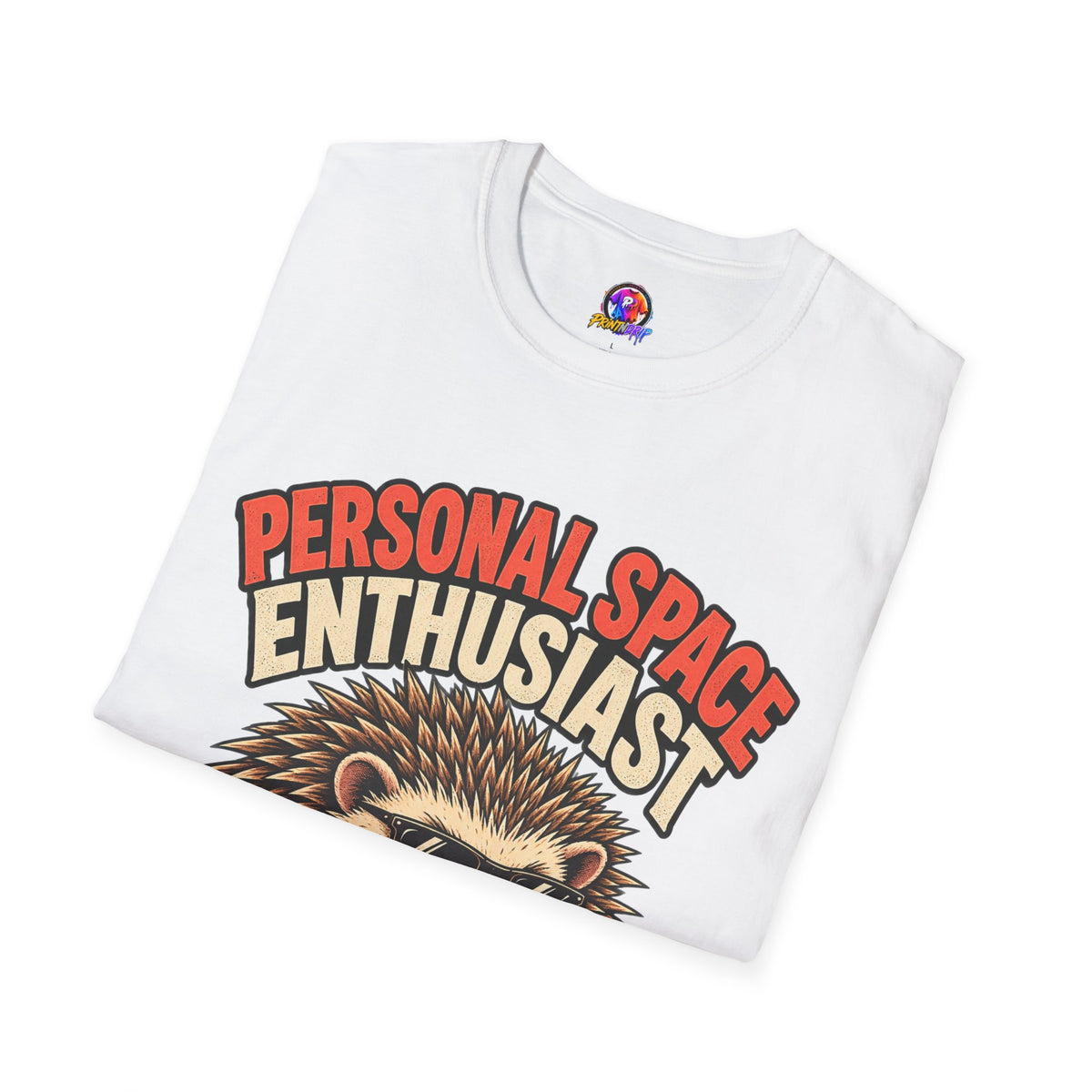 Personal Space Enthusiast T-Shirt — Funny Hedgehog Graphic Tee