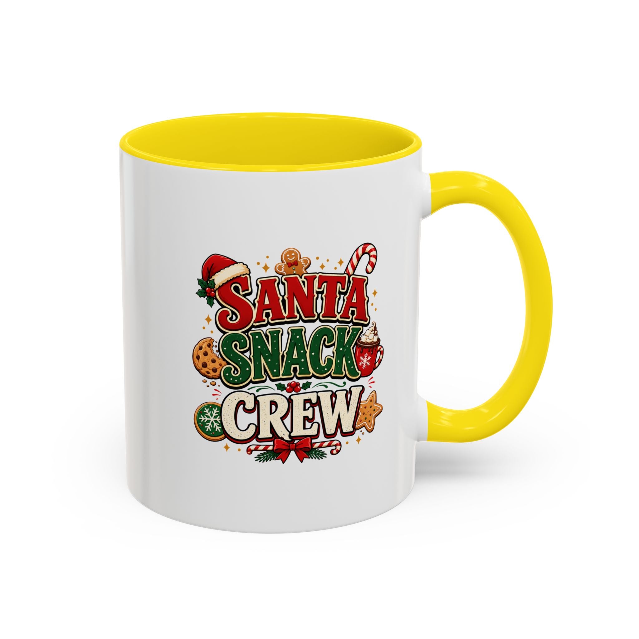 Santa Snack Crew Coffee Mug