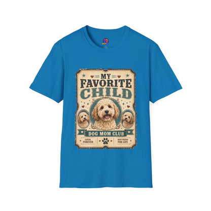 Favorite Child T-Shirt — "My Favorite Child" Dog Mom Club Vintage Tee