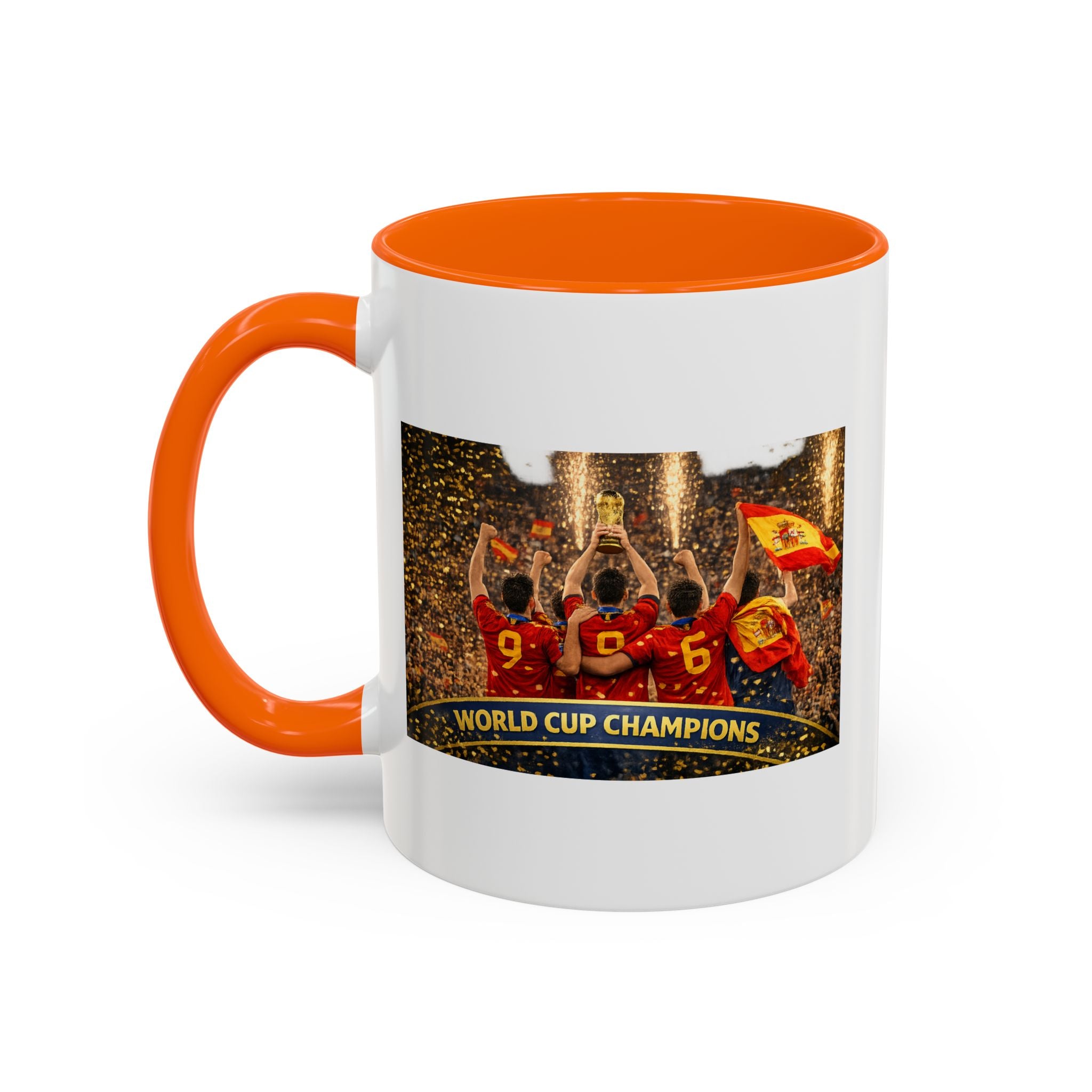 World Cup Champions Soccer Coffee Mug — Team Celebration Accent Mug