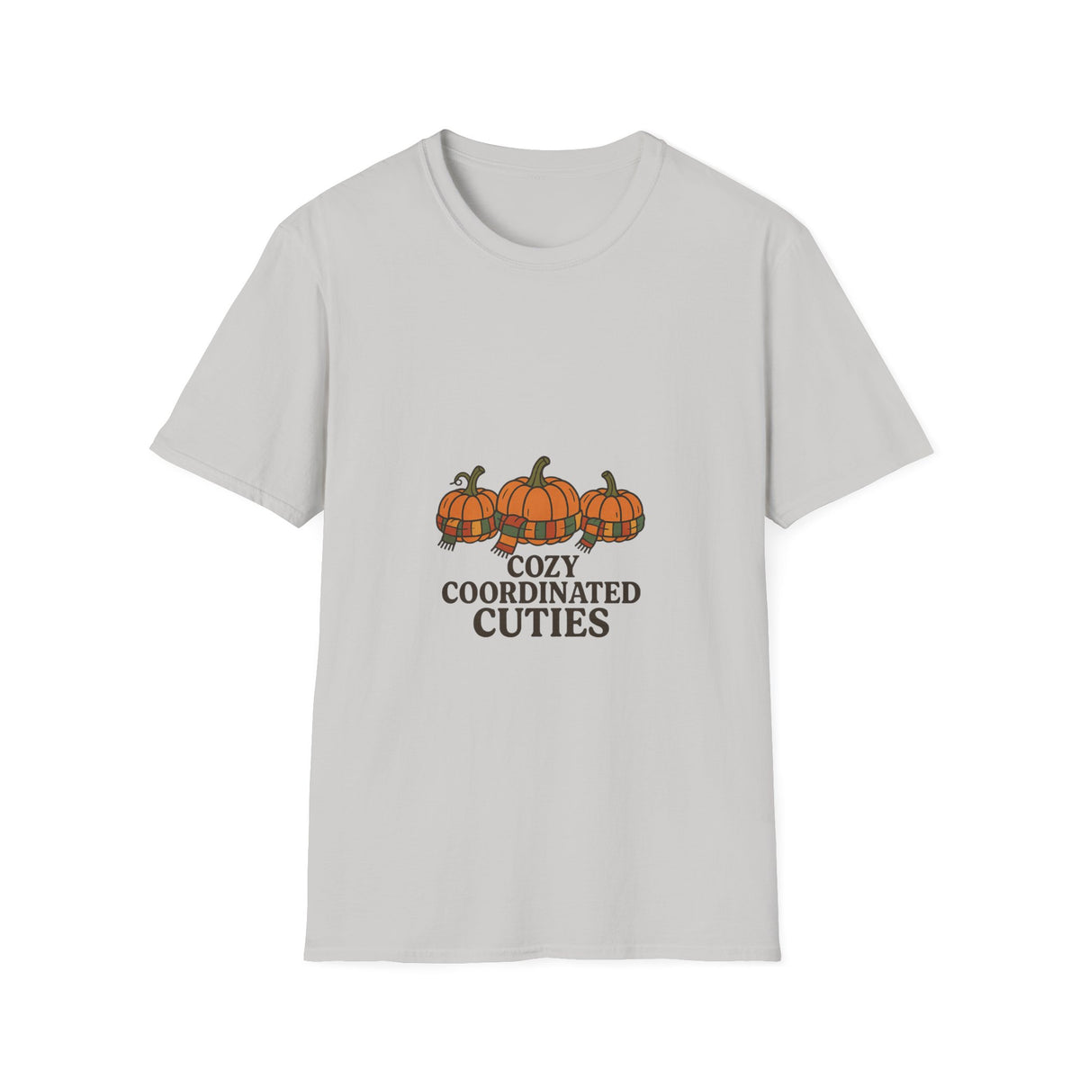 Cozy Coordinated Cuties Pumpkin T-Shirt - Trending Now - October 2026