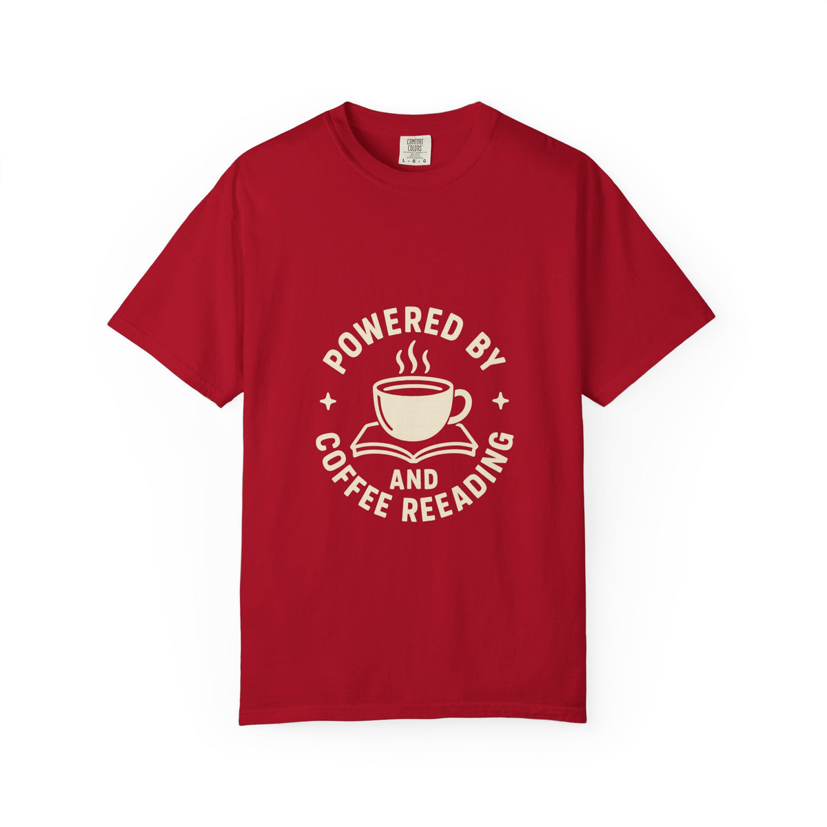 Coffee & Reading T-Shirt — "Powered by Coffee and Reading" Graphic Tee - Trending Now - October 2026