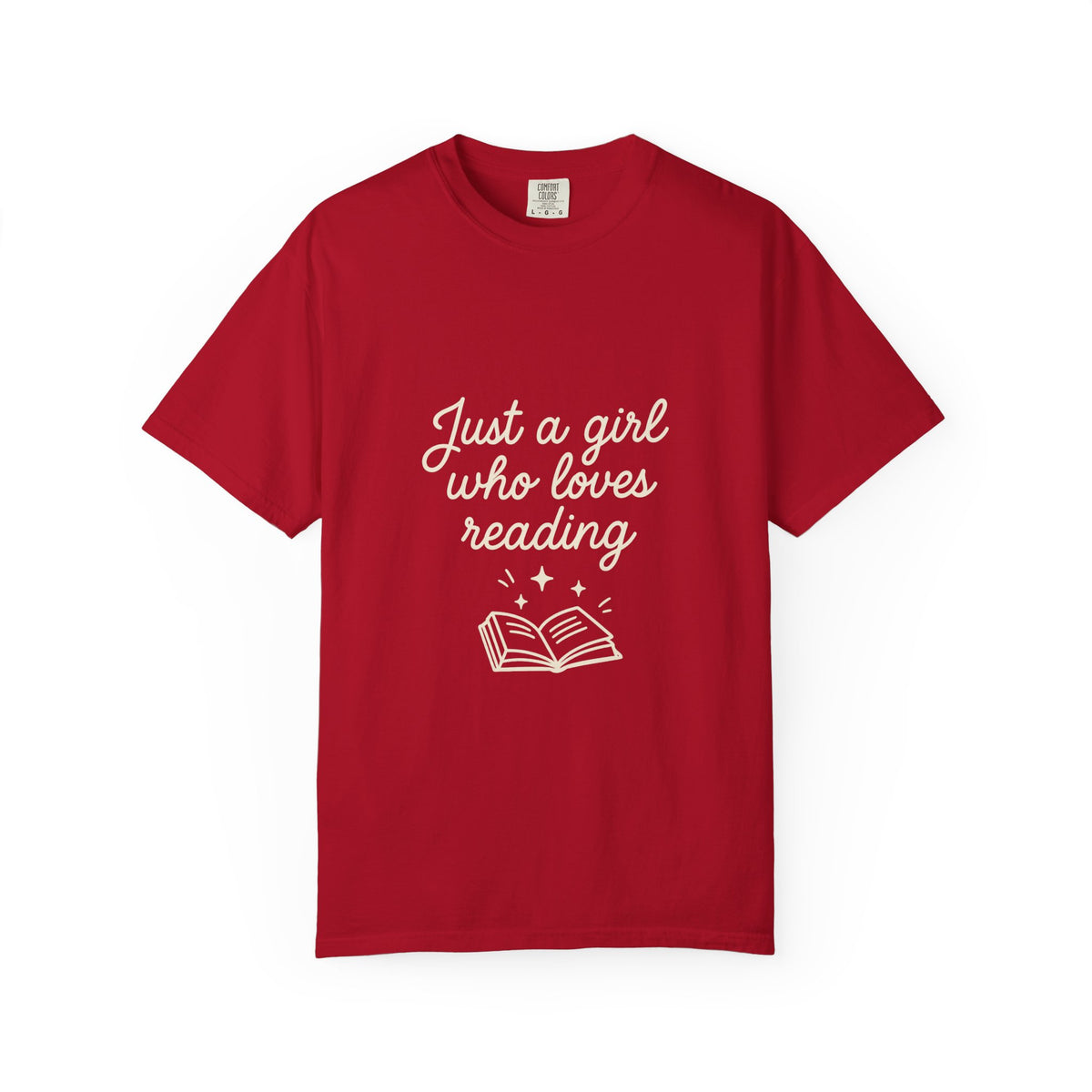 Reading Lover T‑Shirt — "Just a Girl Who Loves Reading" Graphic Tee - Trending Now - October 2026