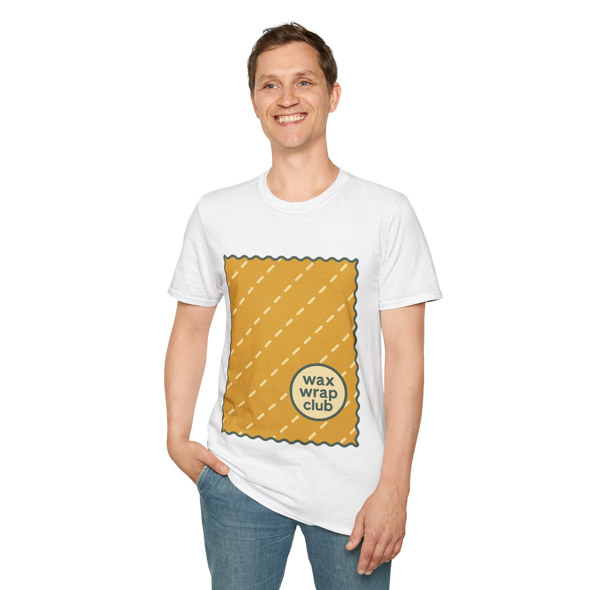 T‑Shirt — "Work Hard Stay Humble" Minimal Yellow Patch Design- Trending Now - September 2026