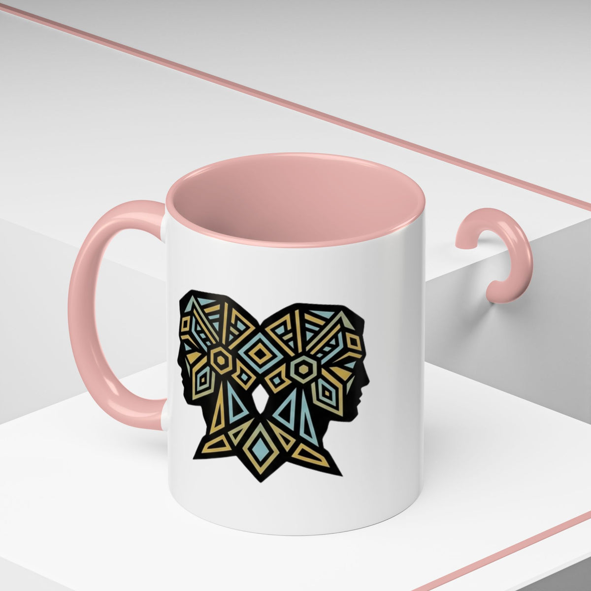 Gemini Zodiac Accent Coffee Mug